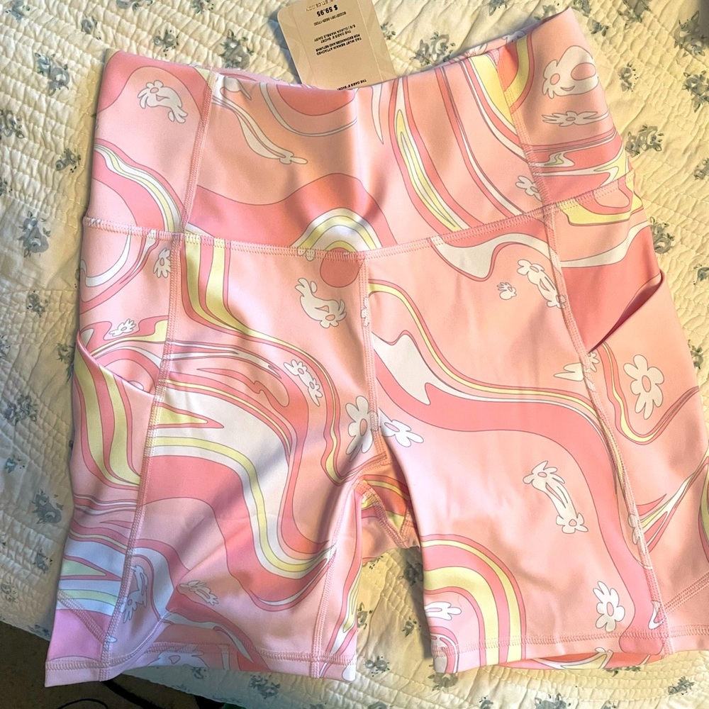 Fabletics Brand New Biker Shorts